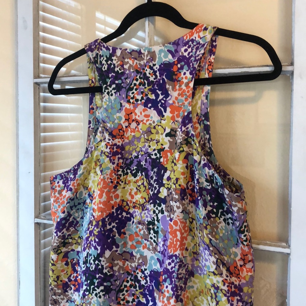 Floral Racer Back Dress - Picture 3 of 4